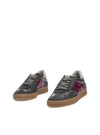 Deportivo "iconic II" piel gris