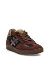 Deportivo "iconic II" piel burdeos