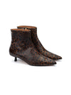 Botín "GAETA" piel animal print