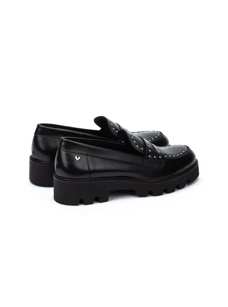 Mocasín "HERMOSILLA" piel negro