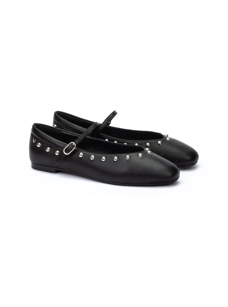 Bailarina microtachas piel negro