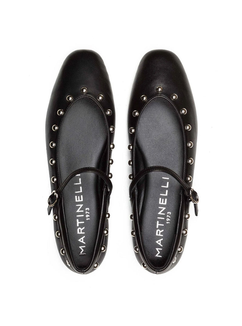 Bailarina microtachas piel negro