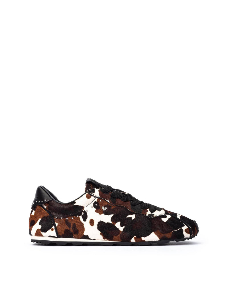 Deportivo "PIEMONTE" piel animal print