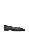 Bailarina basic tachas piel negro