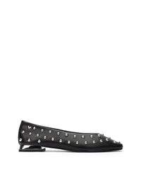 Bailarina basic tachas piel negro