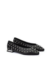 Bailarina basic tachas piel negro