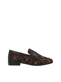 Mocasín antifaz pelo animal print