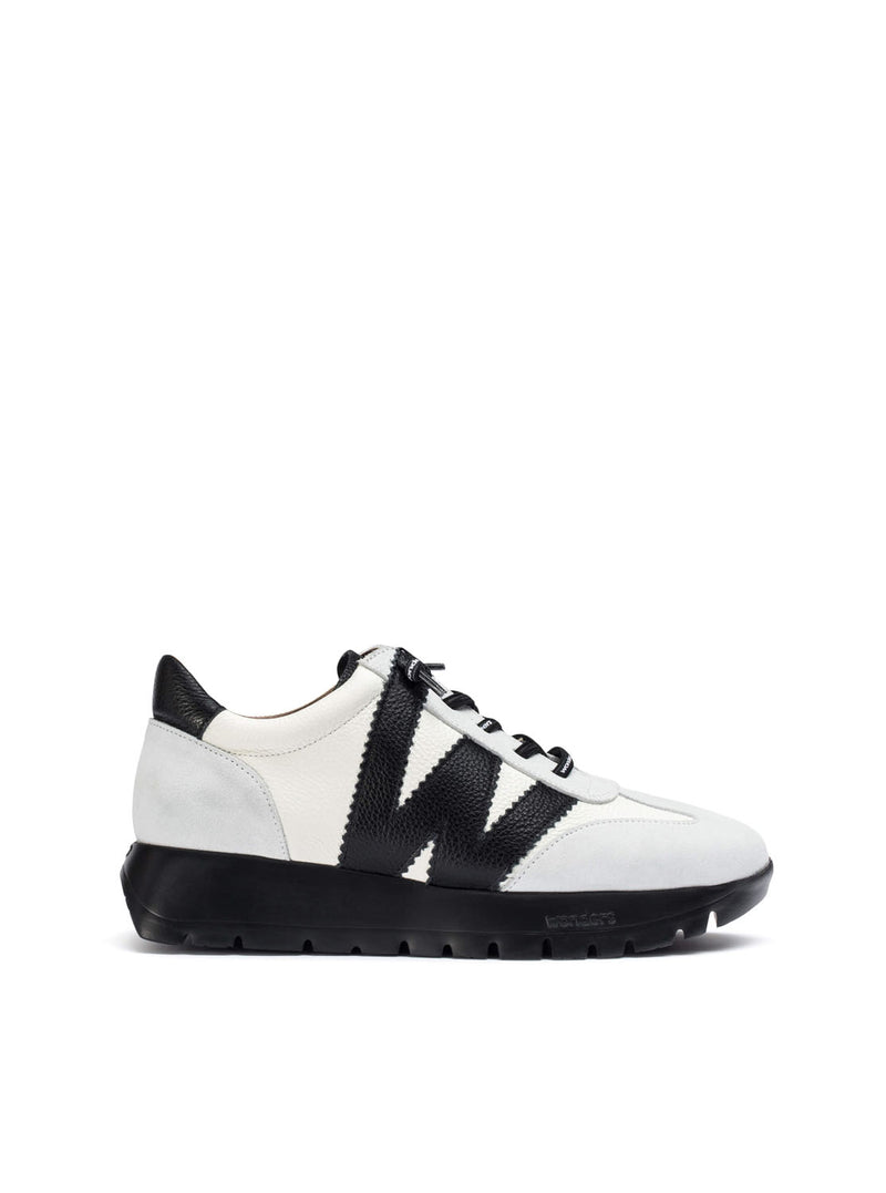 Deportivo combinado piel blanco