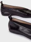 Bailarina basic piel charol negro