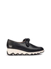 Mocasín sport lazo piel negro