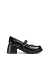 Bailarina maxi piel negro