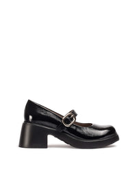 Bailarina maxi piel negro