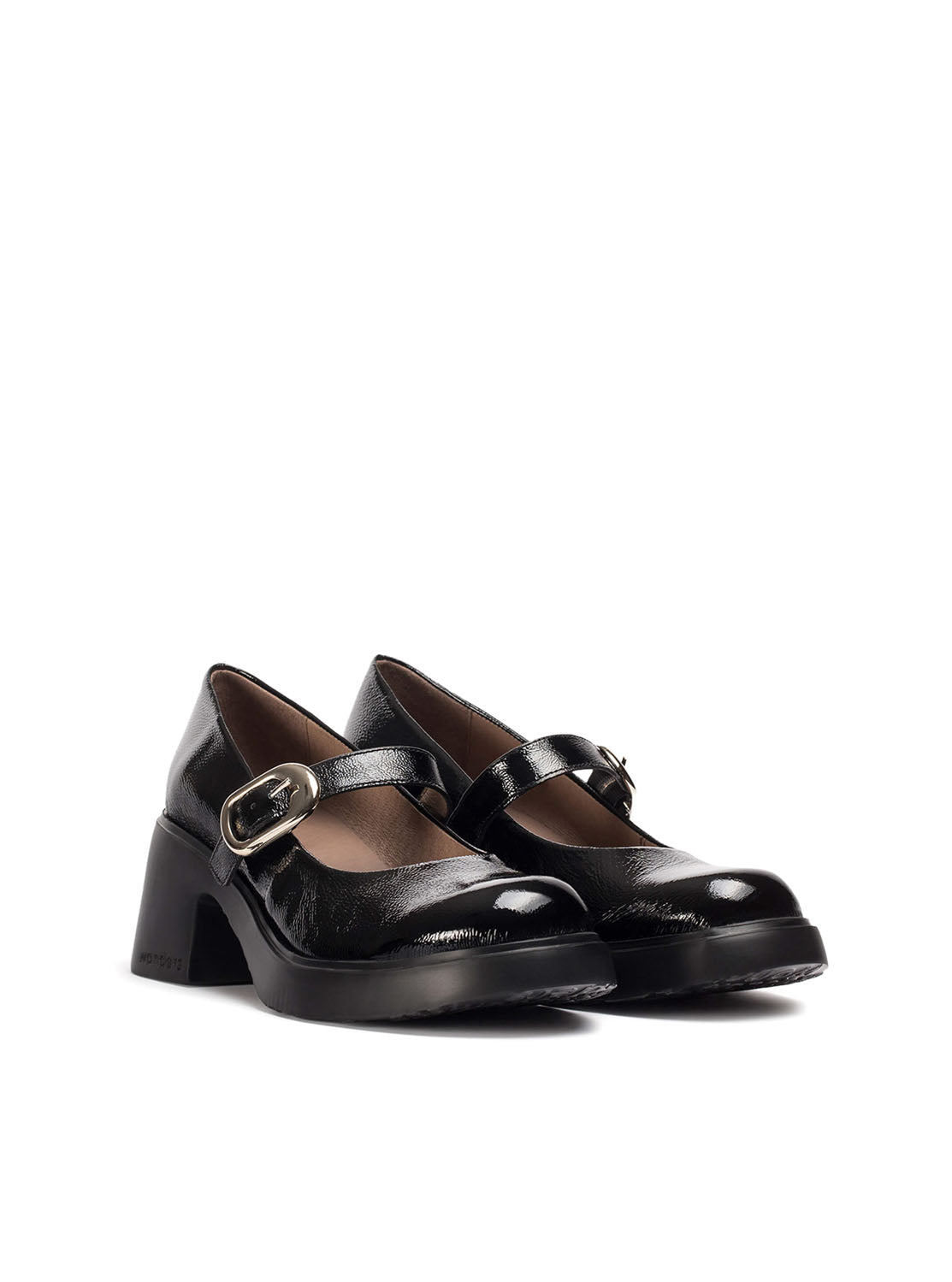 Bailarina maxi piel negro