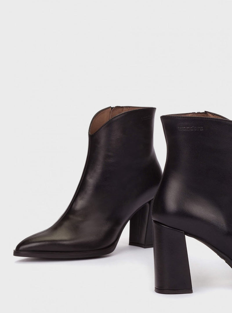 Botín "AURORA" piel negro