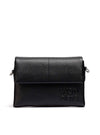 Bolso bandolera "MIRARI" piel negro