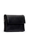 Bolso bandolera "MIRARI" piel negro