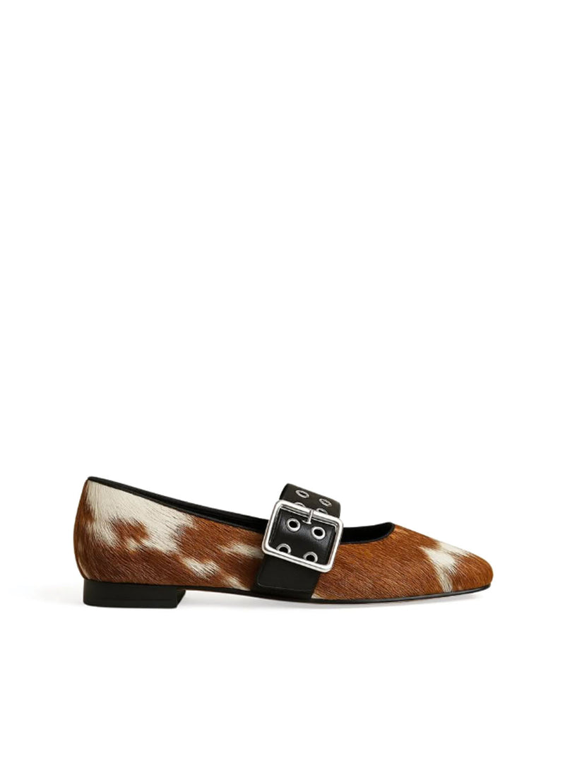 Bailarina hebilla animal print