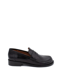 Mocasín "LOUISA" antifaz piel negro