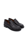 Mocasín "LOUISA" antifaz piel negro