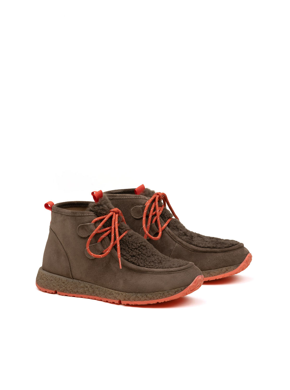 Botín wallabee "PRINCE" ante taupe