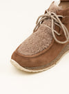 Botín wallabee "PRINCE" ante camel