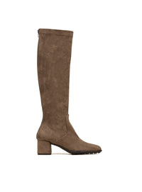 Bota alta "NICOLA" ante taupe