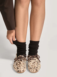 Náutico ante animal print