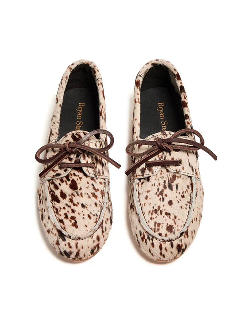 Náutico ante animal print