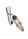 Bailarina "NICOLE" combi piel beige