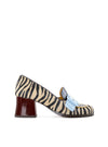 Mocasín "TEISIN" combi animal print