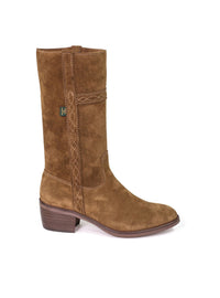 Bota campera ante cuero