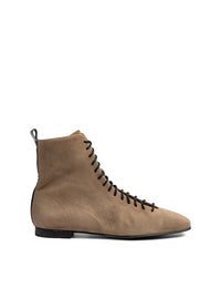 Botín cordones ante taupe