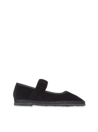 Bailarina "MAFALDA" velvet negro