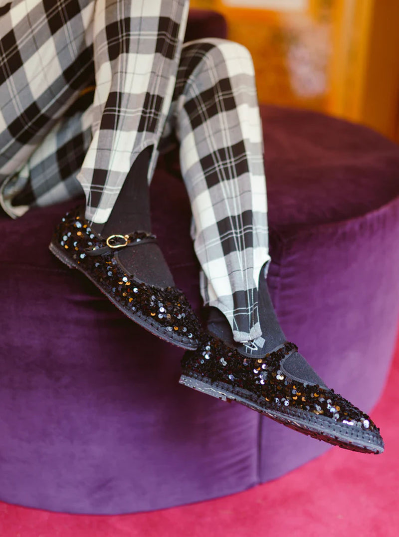 Bailarina "THE LITTLE PRINCE" lentejuelas negro