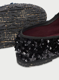 Bailarina "THE LITTLE PRINCE" lentejuelas negro