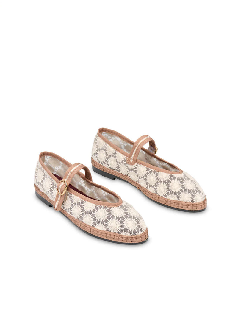 Bailarina "PIERRE SUN FLOWER" crema