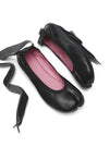 Bailarina TABI barefoot piel negro