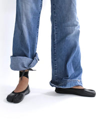 Bailarina TABI barefoot piel negro