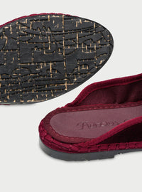 FLABE BRUNA BURGUNDY GARNET-2