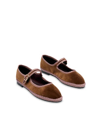 FLABE MARY JANE BALTHASAR TAUPE-1