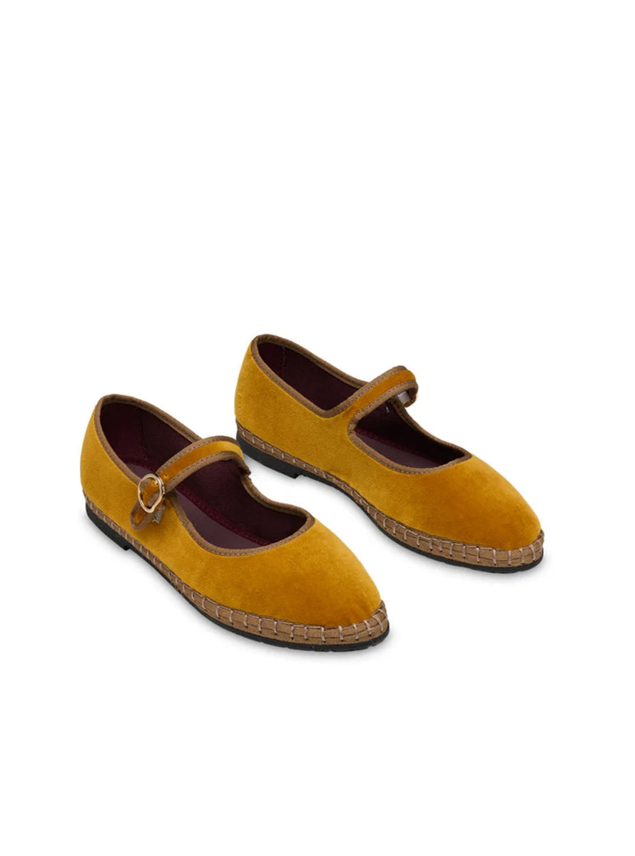 FLABE  MARY JANE MUSSET MOSTAZA-1